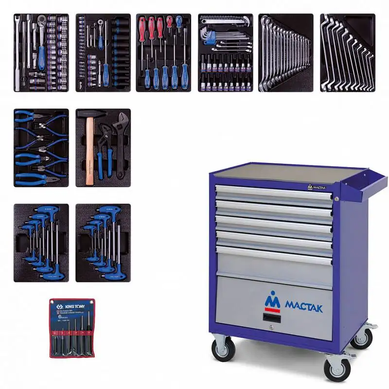 Универсальный набор инструментов King Tony 932-000AMB (173 предмета) – фото товара