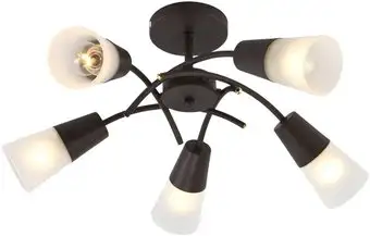 Люстра средней высоты Escada 1109/5P (венге) – изображение в каталоге