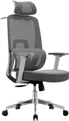 Офисное кресло SitUp Carbon White Chrome (сетка Grey/Grey) – изображение в каталоге