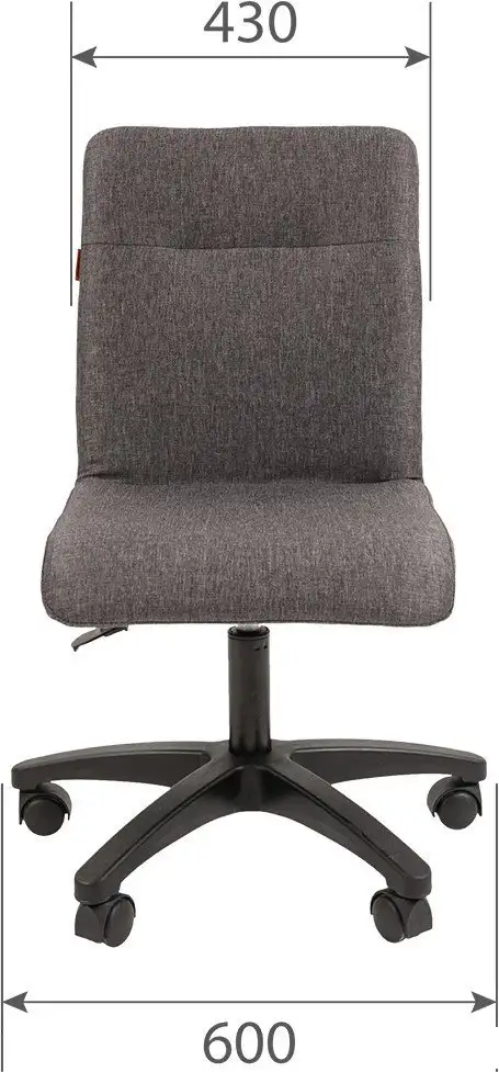 Офисное кресло CHAIRMAN 025 (темпо 10 светло-серый) – фото товара