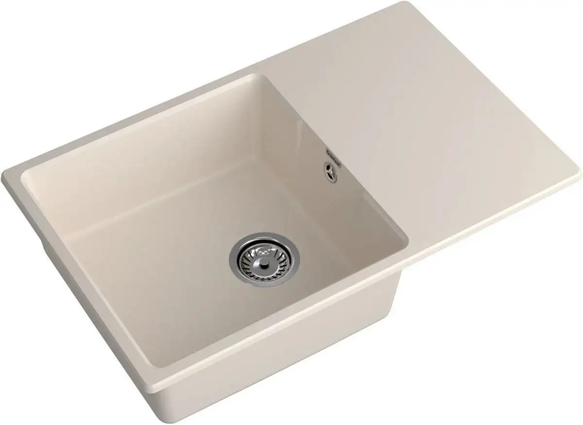 Кухонная мойка GranFest GF-Urban-678L (белый) - фото товара