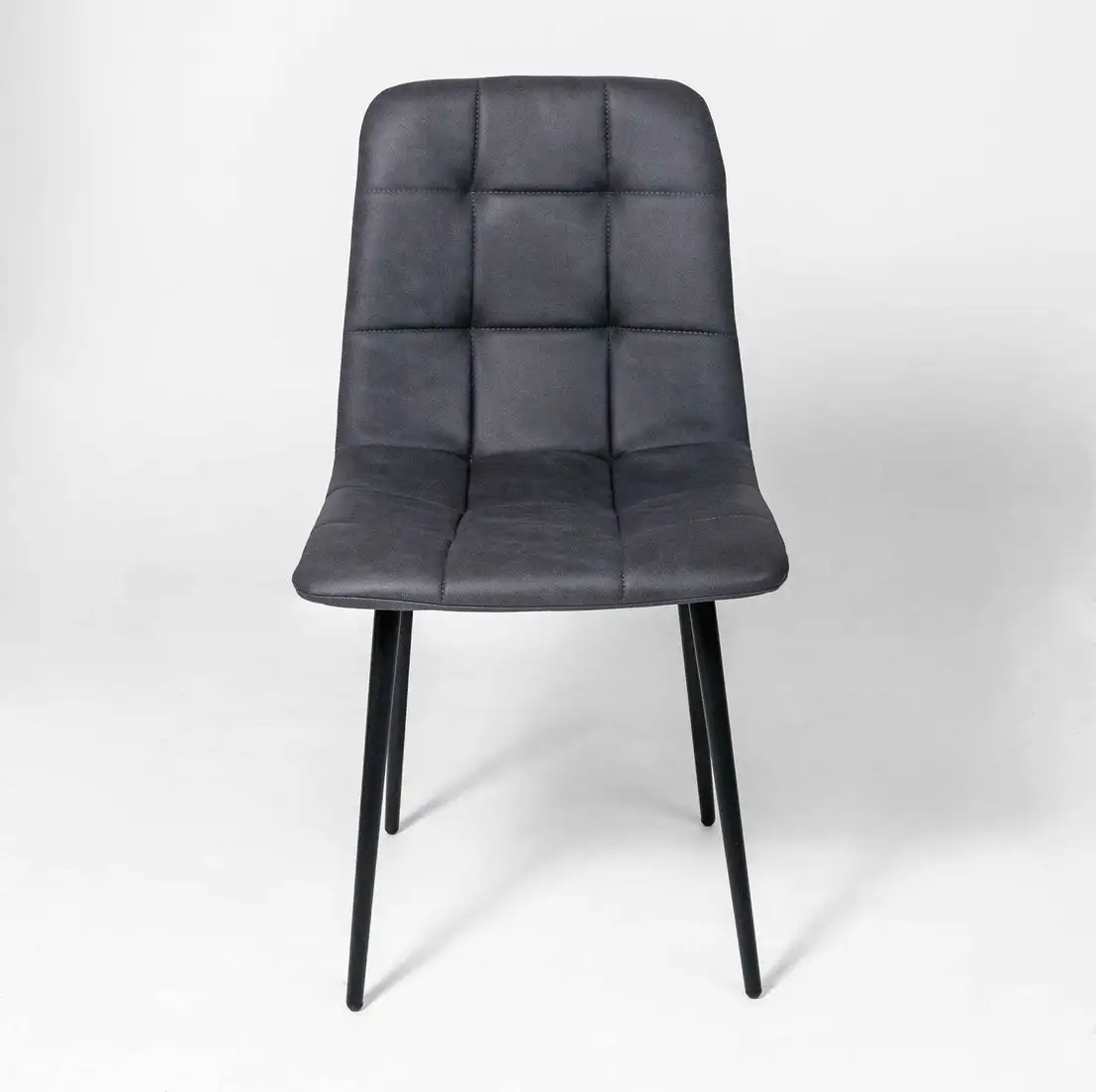 Стул Алвест AV 406-N (графитовая замша Kiprus 13/черный)