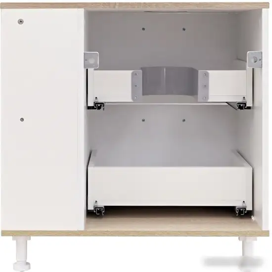 Doratiz Тумба под умывальник Doratiz Гавайи 70 9908.182 (белый/дуб сонома) – фото товара