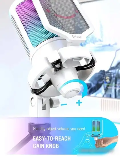 Микрофон FIFINE A6V (белый) – фото товара