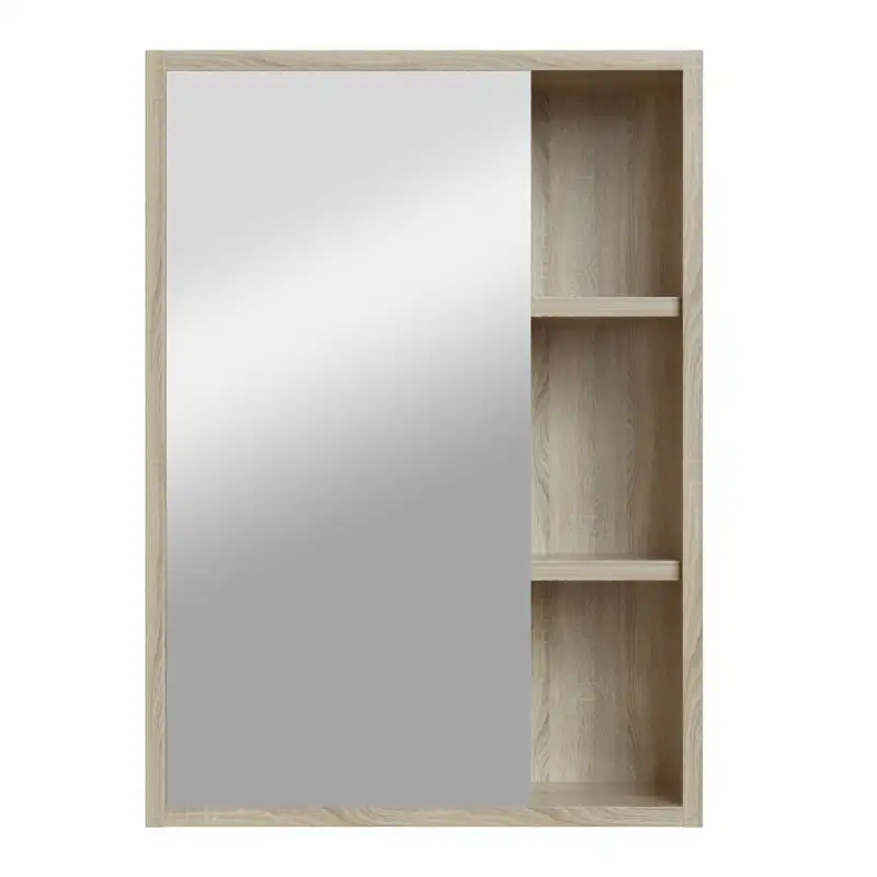 Mixline Шкаф с зеркалом для ванной Милтон-50 557614 – фото товара