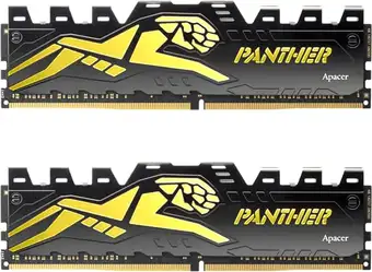 Оперативная память Apacer Panther Golden 2x8ГБ DDR4 3200 МГц AH4U16G32C28Y7GAA-2 – изображение в каталоге