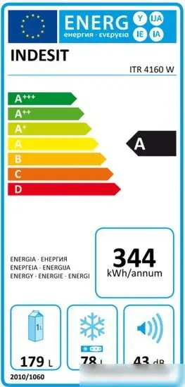 Холодильник Indesit ITR 4160 W - фото товара