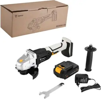 Угловая шлифмашина Deko DKAG20-125 (с 1-им АКБ) – изображение в каталоге