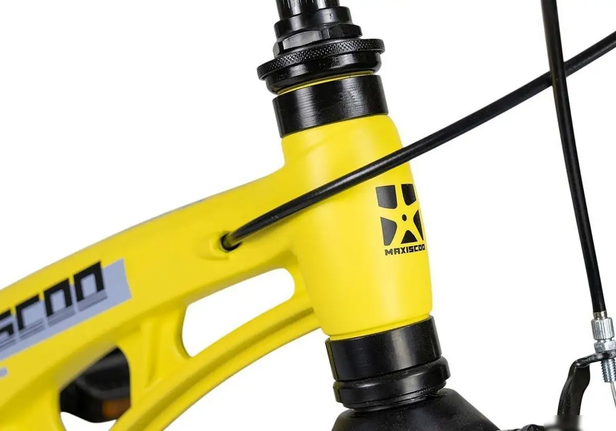 Детский велосипед Maxiscoo Cosmic Стандарт 16 2025 MSC-C1641 (желтый матовый) – фото товара