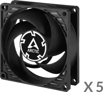 Набор вентиляторов Arctic P8 PWM PST ACFAN00154A (5 шт) – изображение в каталоге