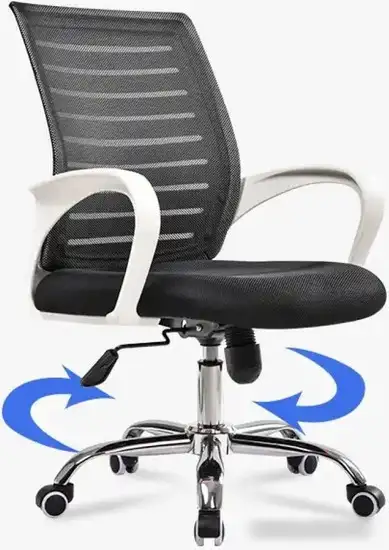 Кресло Situp MIX 600 white chrome (сетка black/ black) – фото товара