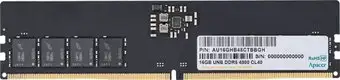 Оперативная память Apacer 8ГБ DDR5 4800 МГц AU08GHB48CTDBGH – изображение в каталоге