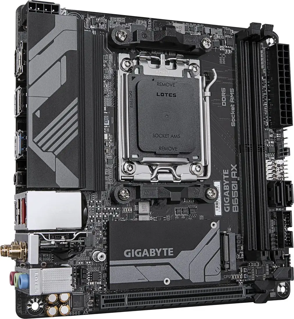 Материнская плата Gigabyte B650I AX (rev. 1.1) – фото товара