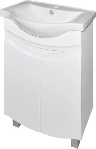 Гамма Тумба с умывальником 22оф8/1 (улыбка) У-50 Базик-7050 – изображение в каталоге