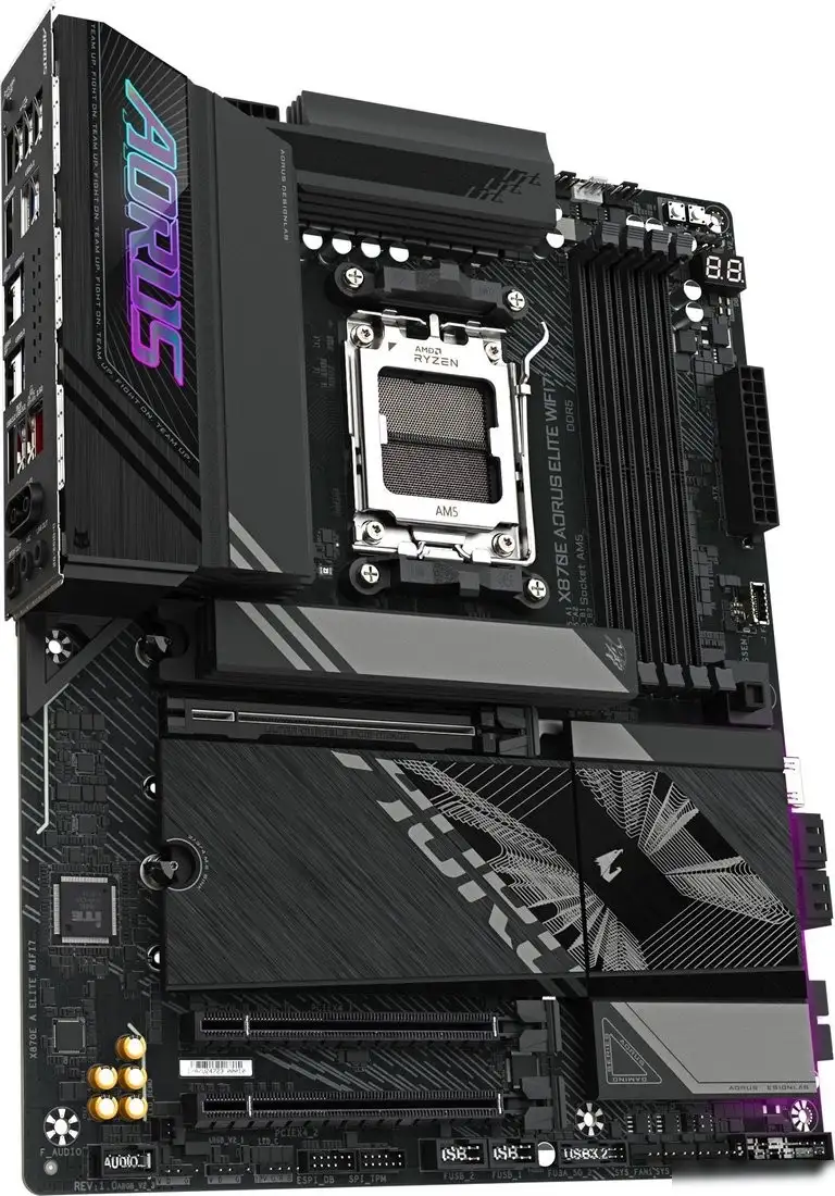 Материнская плата Gigabyte X870E Aorus Elite WiFi7 (rev. 1.1) – фото товара
