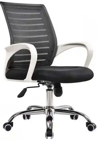 Кресло Situp MIX 600 white chrome (сетка black/ black) – изображение в каталоге