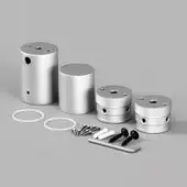 Подвес для неона Maytoni Nemo D25 серебро 20311 – изображение в каталоге