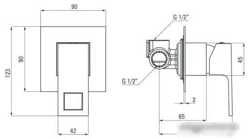 Смеситель Deante Anemon BBZ 044L - фото товара