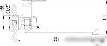 Смеситель Lemark plus GRACE LM1551C - фото товара