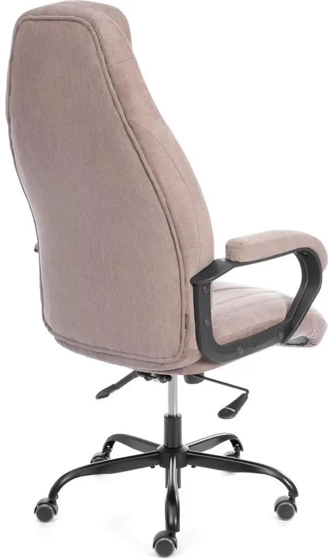 Офисное кресло TetChair Boss metalBL (ткань, светло-коричневый, KUB 03) – фото товара