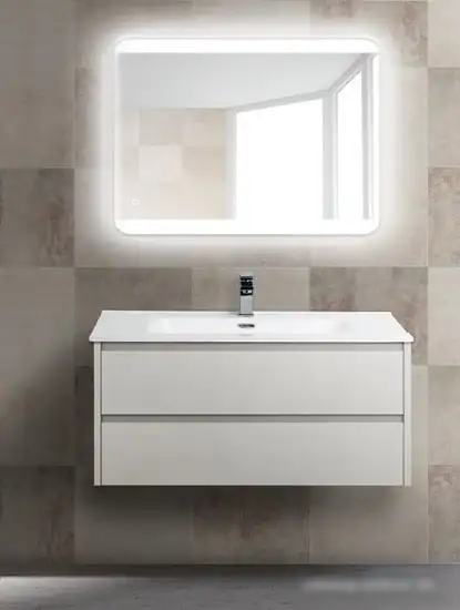 BelBagno Тумба под умывальник Kraft-1000-2C-SO-BO (bianco opaco) – фото товара