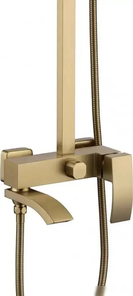Душевая система Grocenberg GB7007-1 (золото матовый) - фото товара