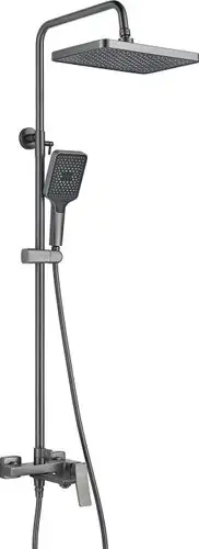 Душевая система Shevanik S4436T (оружейная сталь) - изображение в каталоге