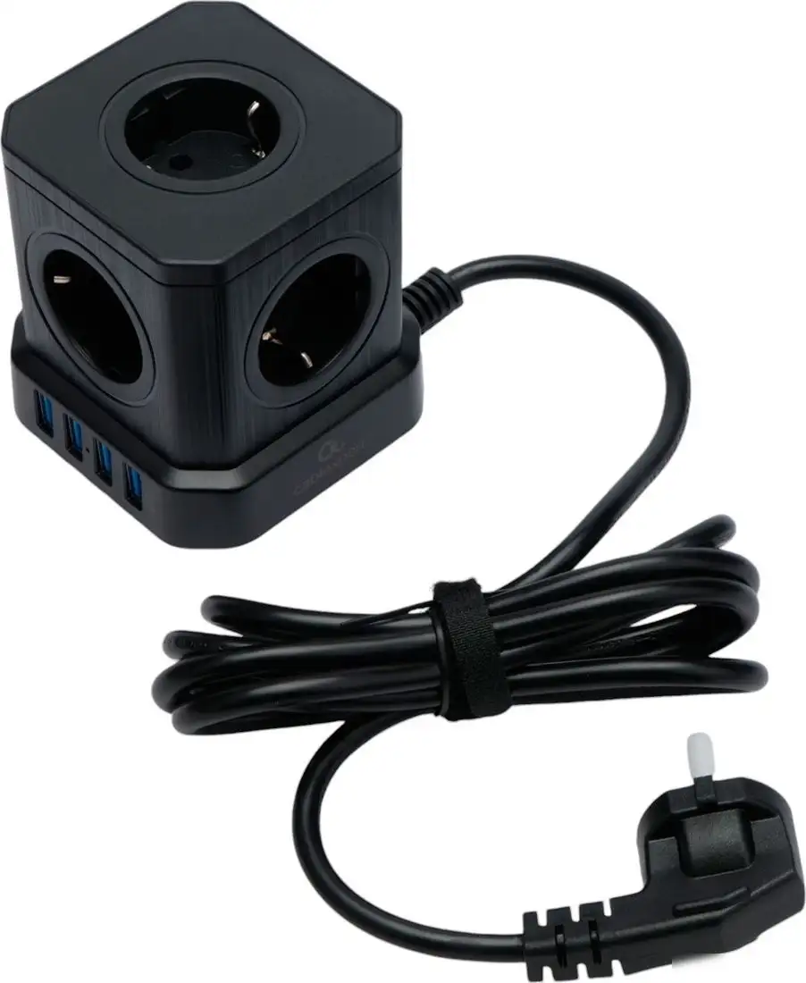 Сетевой фильтр Cablexpert TWR-5-U4-B-2 – фото товара