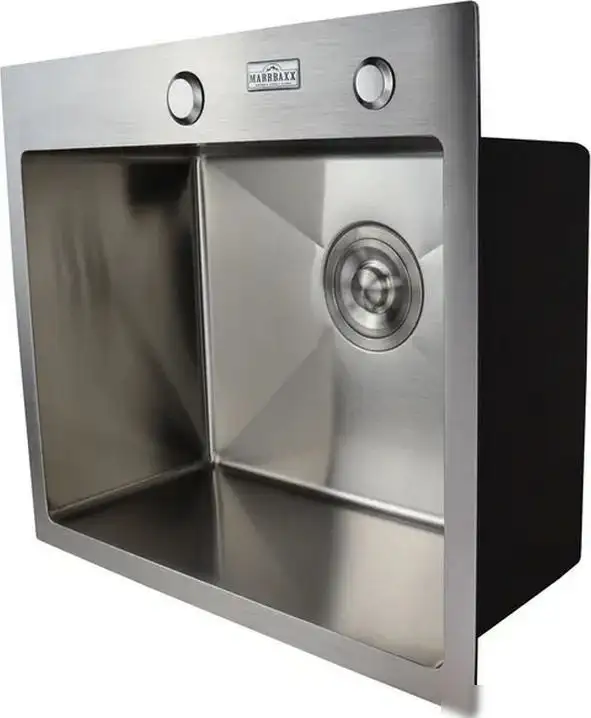 Кухонная мойка MARRBAXX C5044-R (стальной/нержавеющая сталь) - фото товара
