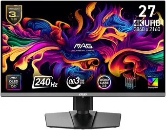 Игровой монитор MSI MAG 272UP QD-OLED X24 – изображение в каталоге