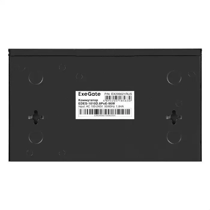 Неуправляемый коммутатор ExeGate EDES-1010D.8PoE-96W – фото товара