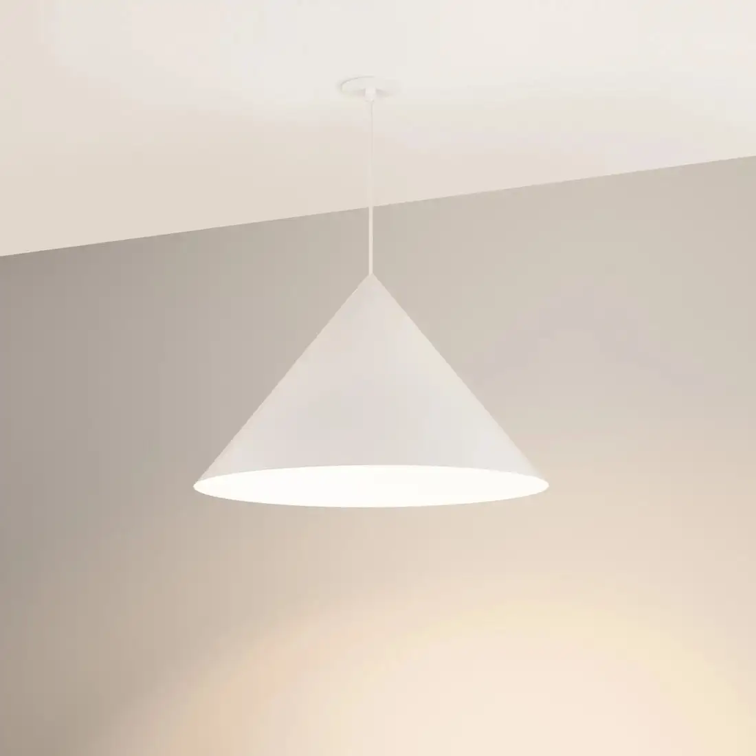 Подвесная люстра Arlight SP-MAKOTO-R550-14W Warm3000 WH 36deg 054410 – фото товара