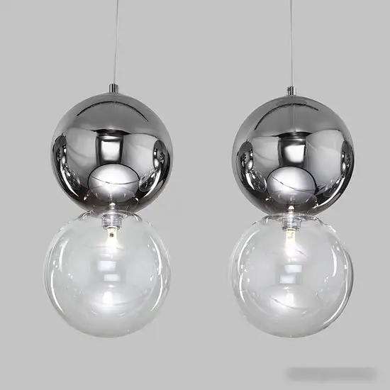 Подвесная люстра Евросвет Selisa a057448 хром/дымчатый – фото товара