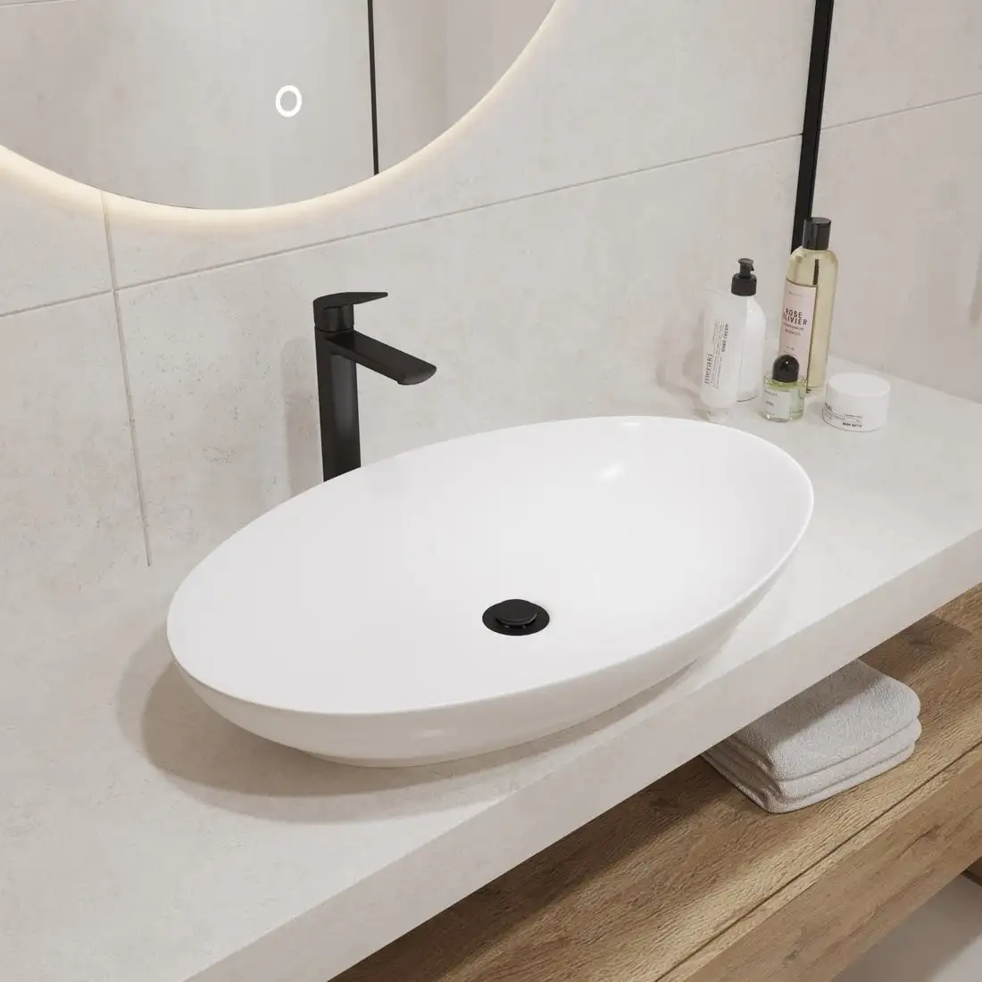 Умывальник Lauter 21571 + клапан 21190W - фото товара