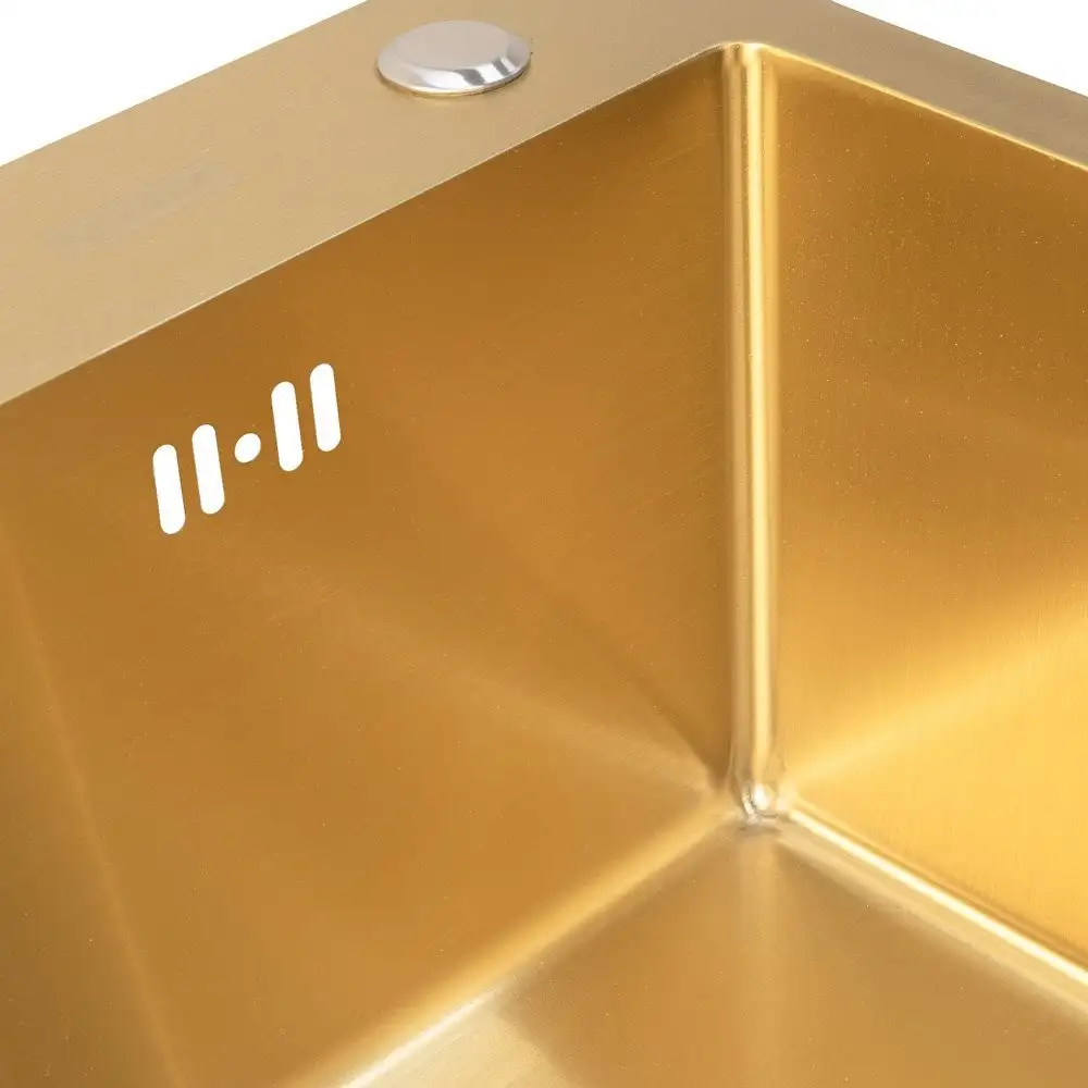 Кухонная мойка ARFEKA Eco AR PVD Nano 70x50 (золото) - фото товара