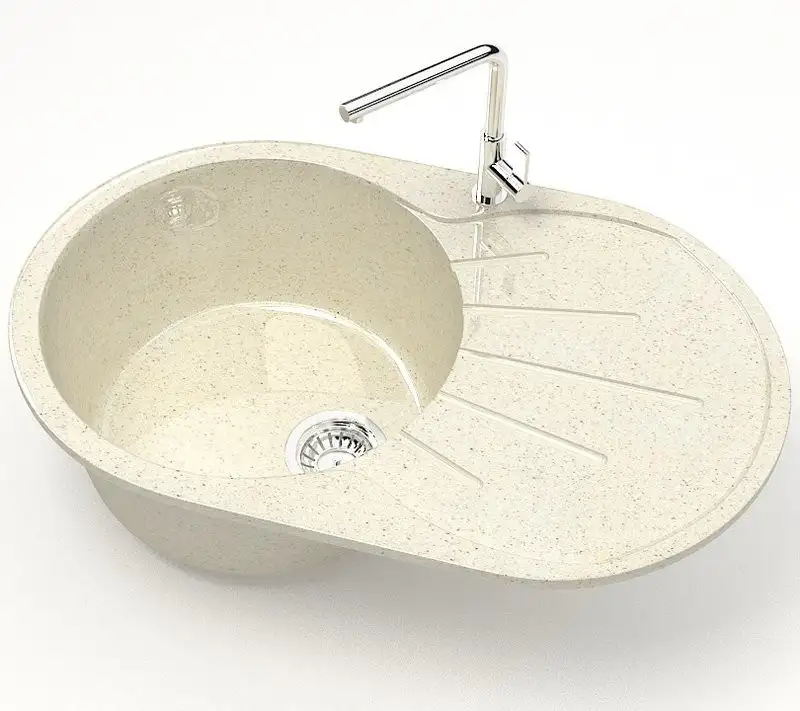 Кухонная мойка MARRBAXX 110/G31 F110G031 (белый) - фото товара