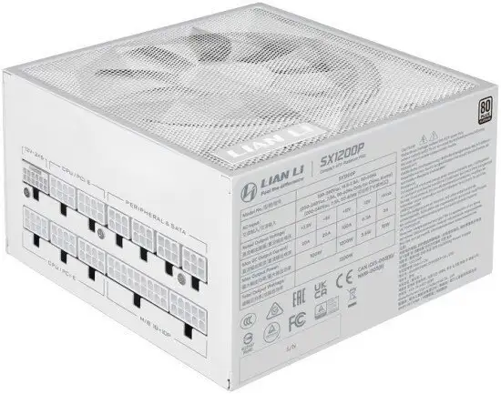 Блок питания Lian Li SX Platinum 1200 G9P.SX1200P.W000.RU – фото товара