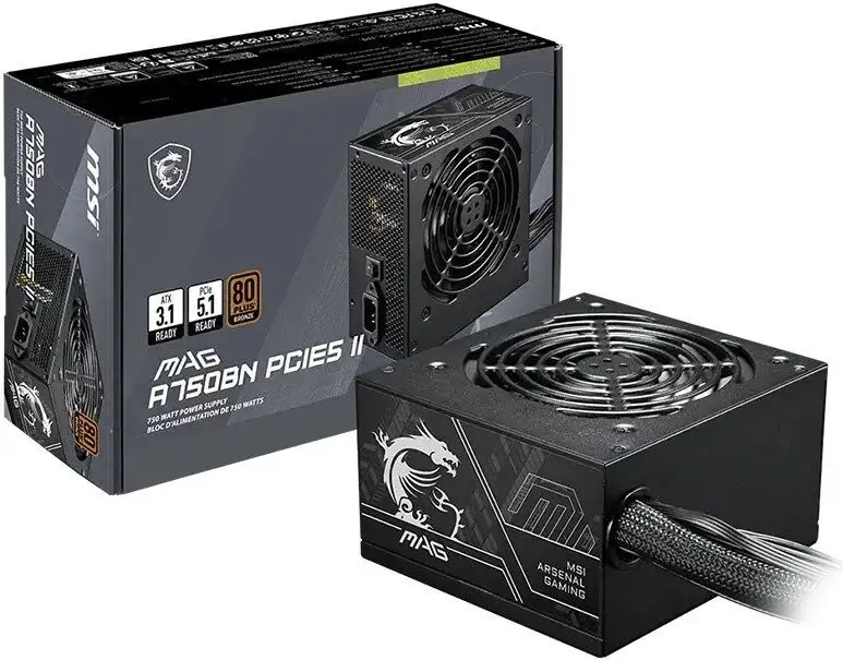 Блок питания MSI MAG A750BN PCIE5 II – фото товара