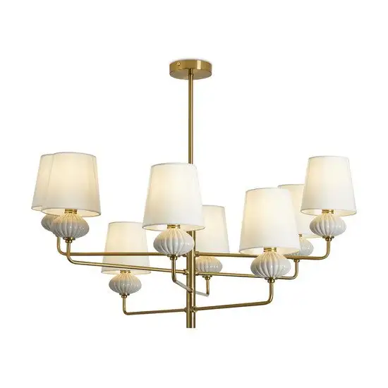 Подвесная люстра Freya Ceramics FR2029PL-08BS – фото товара