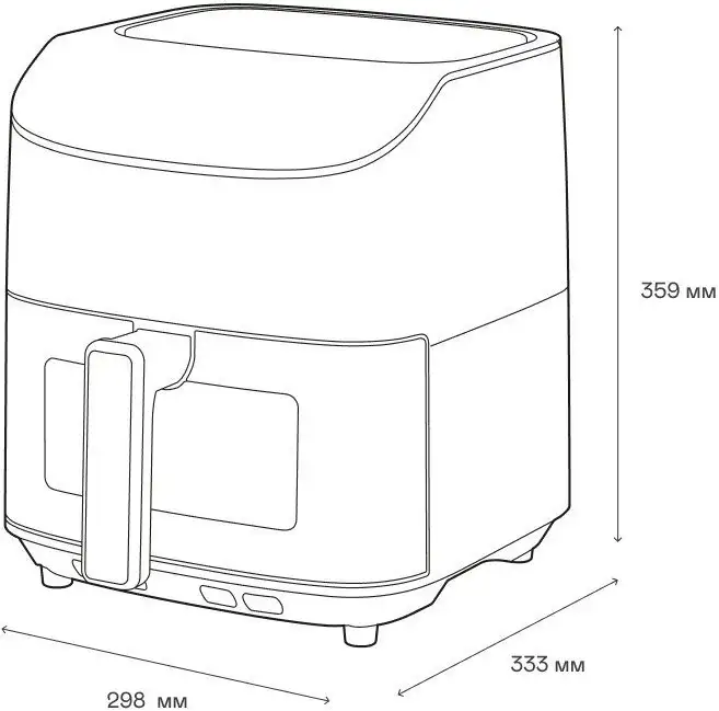 Аэрогриль (аэрофритюрница) Garlyn AG-500 – фото товара