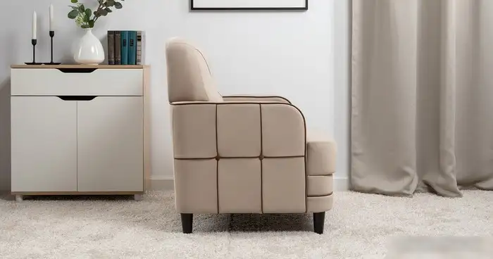 Интерьерное кресло Нижегородмебель Черри Н ТК 284 (светло-бежевый) – фото товара