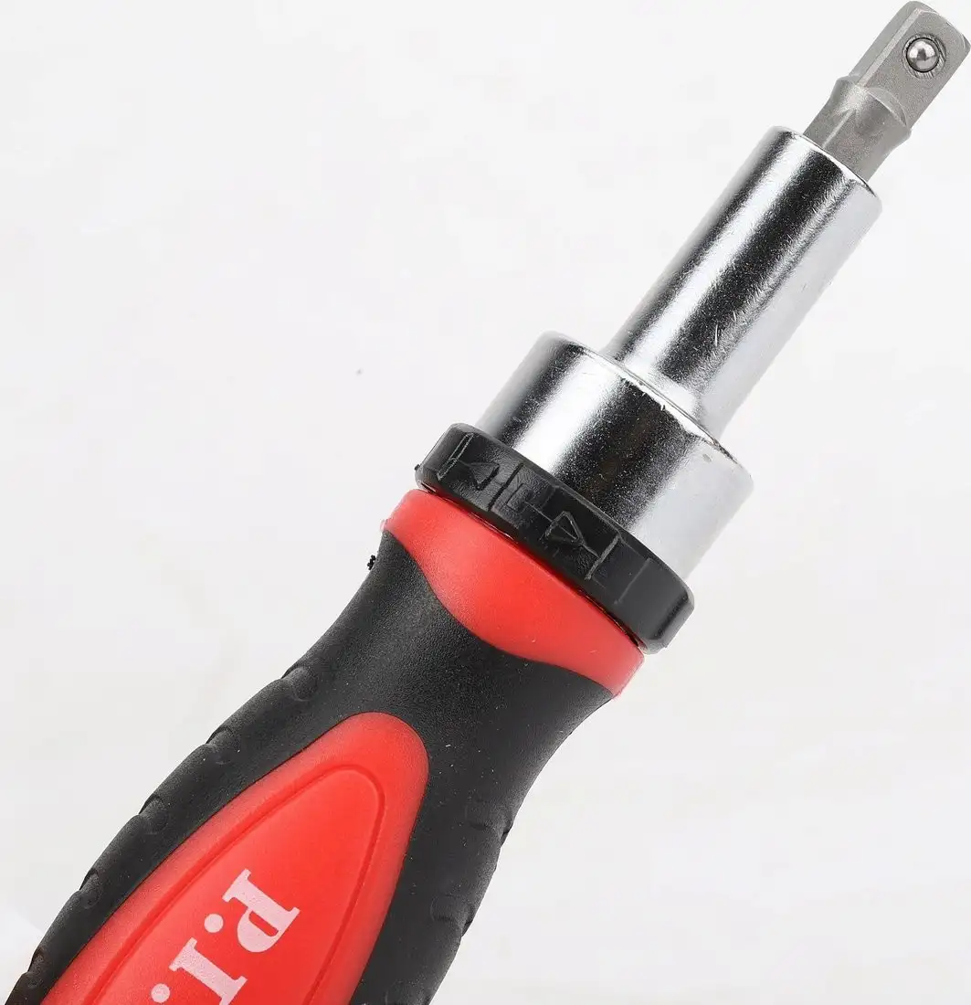 Набор отвертка с битами и головками P.I.T. Advance HSDR04-0034 (34 предмета) – фото товара