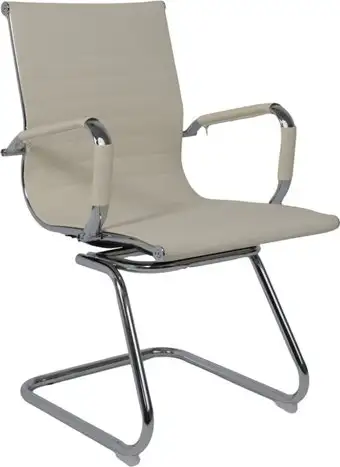 Офисный стул AksHome Dune (экокожа, кремовый) – изображение в каталоге