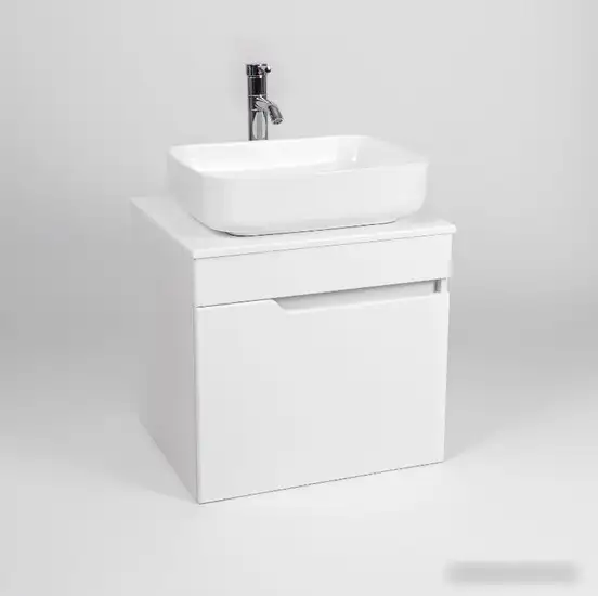 Viant Тумба под умывальник Куба Como 50 VKUB50CO-T1STP – фото товара