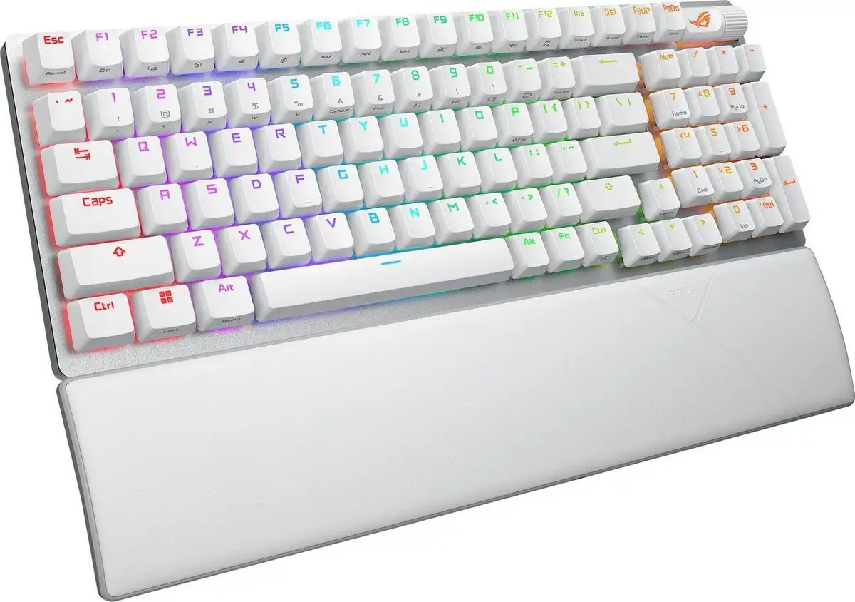 Клавиатура ASUS ROG Strix Scope II 96 Wireless Moonlight White (NX Snow) – фото товара