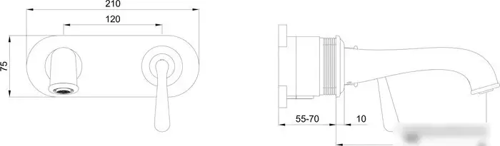 Смеситель Wonzon&Woghand WW-88869008-CR - фото товара
