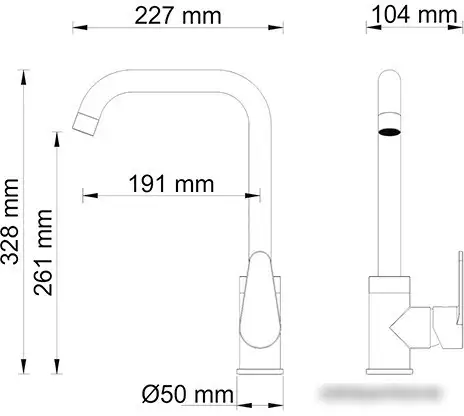 Смеситель Wasserkraft Alz 28807 - фото товара