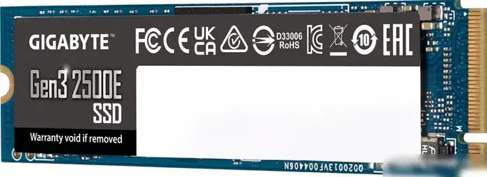 SSD Gigabyte Gen3 2500E 2TB G325E2TB – фото товара