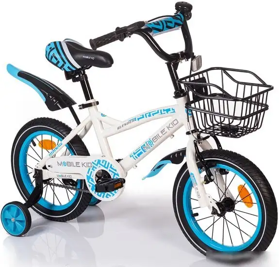 Mobile Kid Slender 14 (белый/голубой) – фото товара