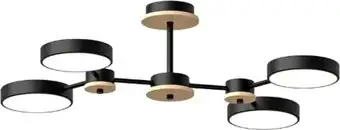 Люстра средней высоты LED4U L3215-630 BK – изображение в каталоге